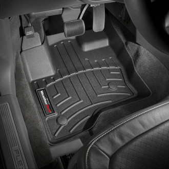 WeatherTech® - DigitalFit™ 1st Row Black Molded Floor Liners