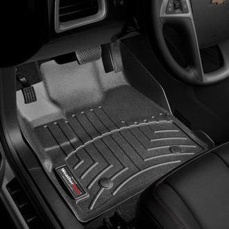 WeatherTech® - DigitalFit™ 1st Row Black Molded Floor Liners
