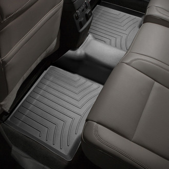 WeatherTech® - DigitalFit™ 2nd Row Black Molded Floor Liner