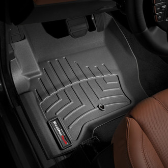WeatherTech® - DigitalFit™ 1st Row Black Molded Floor Liners