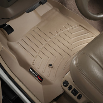 WeatherTech® - DigitalFit™ 1st Row Tan Molded Floor Liners