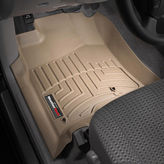 WeatherTech® - DigitalFit™ 1st Row Tan Molded Floor Liners