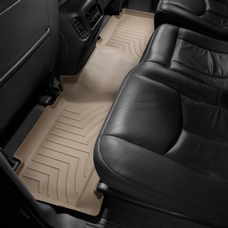 WeatherTech® - DigitalFit™ 2nd Row Tan Molded Floor Liner