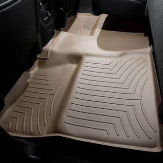 WeatherTech® - DigitalFit™ 2nd Row Tan Molded Floor Liner