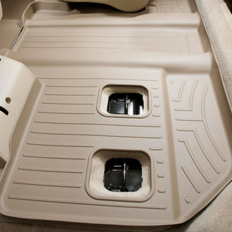 WeatherTech® - DigitalFit™ 3rd Row Tan Molded Floor Liner