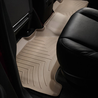 WeatherTech® - DigitalFit™ 2nd Row Tan Molded Floor Liner