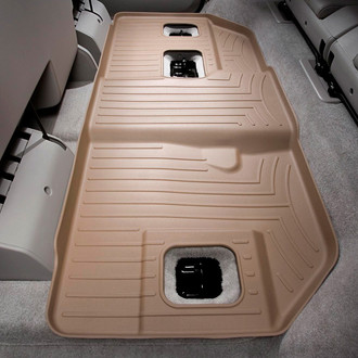 WeatherTech® - DigitalFit™ 3rd Row Tan Molded Floor Liner