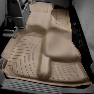 WeatherTech® - DigitalFit™ 2nd Row Tan Molded Floor Liner