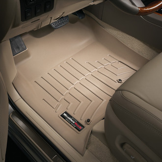 WeatherTech® - DigitalFit™ 1st Row Tan Molded Floor Liners
