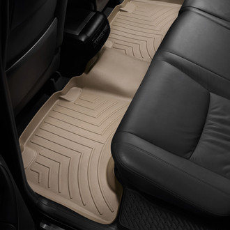 WeatherTech® - DigitalFit™ 2nd Row Tan Molded Floor Liner