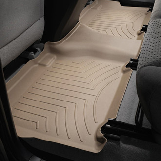 WeatherTech® - DigitalFit™ 2nd Row Tan Molded Floor Liner