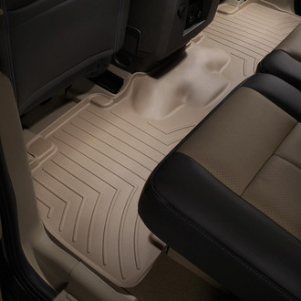WeatherTech® - DigitalFit™ 2nd Row Tan Molded Floor Liner