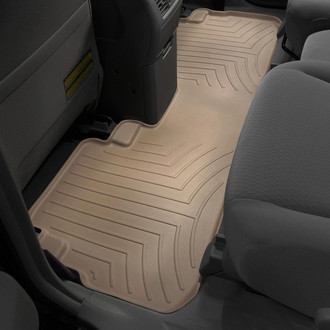 WeatherTech® - DigitalFit™ 2nd Row Tan Molded Floor Liner