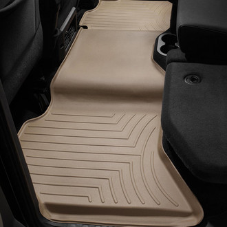 WeatherTech® - DigitalFit™ 2nd Row Tan Molded Floor Liner