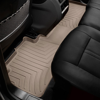 WeatherTech® - DigitalFit™ 2nd Row Tan Molded Floor Liner