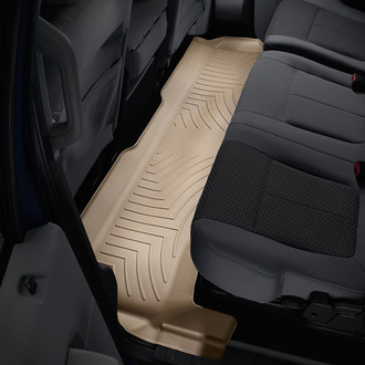 WeatherTech® - DigitalFit™ 2nd Row Tan Molded Floor Liner
