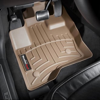 WeatherTech® - DigitalFit™ 1st Row Tan Molded Floor Liners