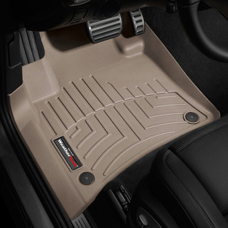 WeatherTech® - DigitalFit™ 1st Row Tan Molded Floor Liners