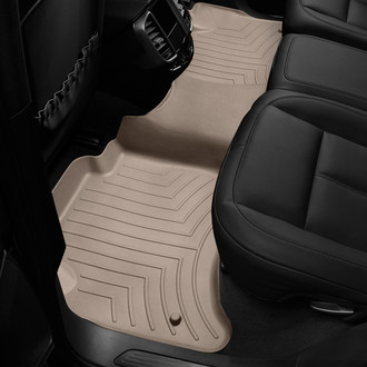 WeatherTech® - DigitalFit™ 2nd Row Tan Molded Floor Liner