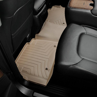 WeatherTech® - DigitalFit™ 2nd Row Tan Molded Floor Liner