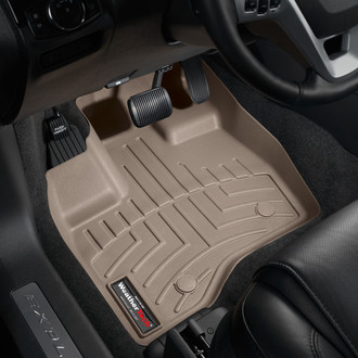 WeatherTech® - DigitalFit™ 1st Row Tan Molded Floor Liners