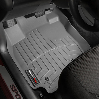 WeatherTech® - DigitalFit™ 1st Row Gray Molded Floor Liners