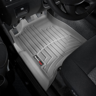 WeatherTech® - DigitalFit™ 1st Row Gray Molded Floor Liners