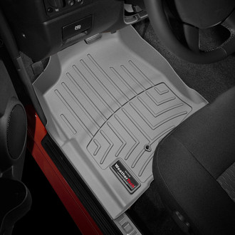 WeatherTech® - DigitalFit™ 1st Row Gray Molded Floor Liners