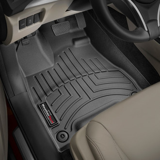 WeatherTech® - DigitalFit™ 1st Row Black Molded Floor Liners