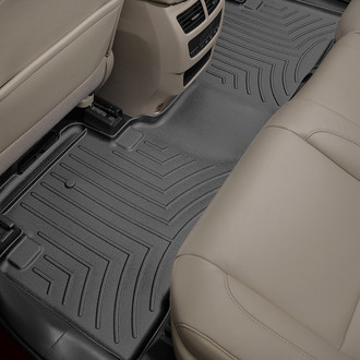 WeatherTech® - DigitalFit™ 2nd Row Black Molded Floor Liner