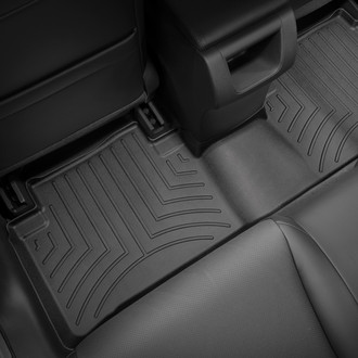 WeatherTech® - DigitalFit™ 2nd Row Black Molded Floor Liner