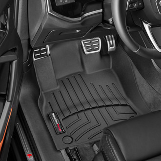 WeatherTech® - DigitalFit™ 1st Row Black Molded Floor Liners