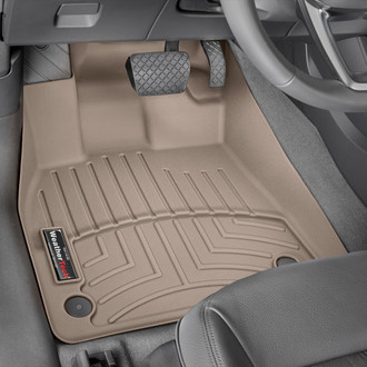 WeatherTech® - DigitalFit™ 1st Row Tan Molded Floor Liners