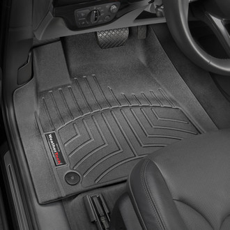 WeatherTech® - DigitalFit™ 1st Row Black Molded Floor Liners