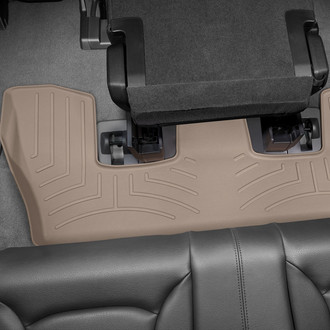 WeatherTech® - DigitalFit™ 3rd Row Tan Molded Floor Liner
