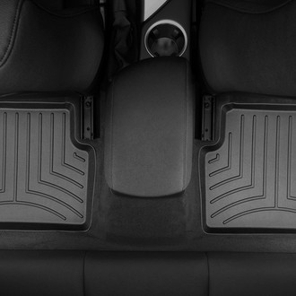 WeatherTech® - DigitalFit™ 2nd Row Black Molded Floor Liners
