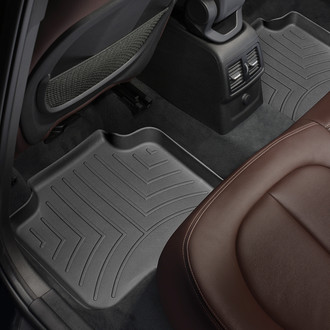 WeatherTech® - DigitalFit™ 2nd Row Black Molded Floor Liners