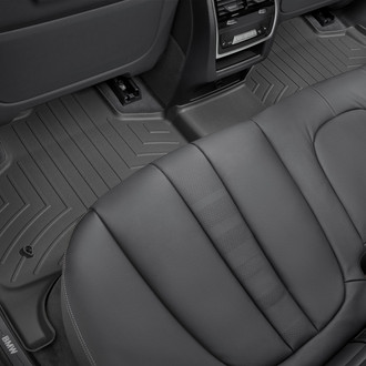 WeatherTech® - DigitalFit™ 2nd Row Black Molded Floor Liner