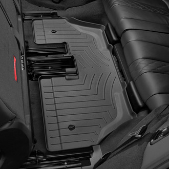 WeatherTech® - DigitalFit™ 3rd Row Black Molded Floor Liner