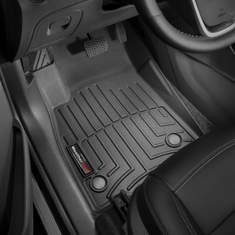 WeatherTech® - DigitalFit™ 1st Row Black Molded Floor Liners