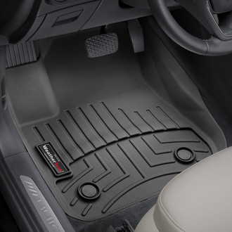 WeatherTech® - DigitalFit™ 1st Row Black Molded Floor Liners