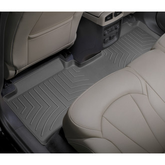 WeatherTech® - DigitalFit™ 2nd Row Black Molded Floor Liners