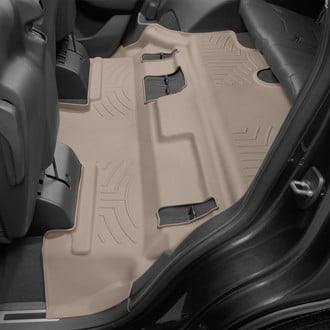 WeatherTech® - DigitalFit™ 3rd Row Tan Molded Floor Liner