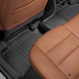 WeatherTech® - DigitalFit™ 2nd Row Black Molded Floor Liners