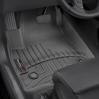 WeatherTech® - DigitalFit™ 1st Row Black Molded Floor Liners