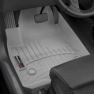 WeatherTech® - DigitalFit™ 1st Row Gray Molded Floor Liners