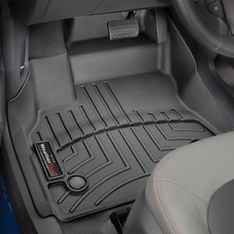 WeatherTech® - DigitalFit™ 1st Row Black Molded Floor Liners