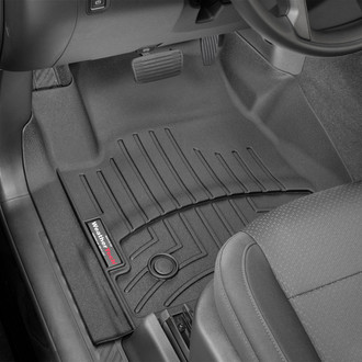 WeatherTech® - DigitalFit™ 1st Row Black Molded Floor Liners