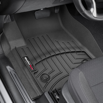 WeatherTech® - DigitalFit™ 1st Row Black Molded Floor Liners