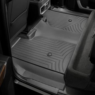WeatherTech® - DigitalFit™ 2nd Row Black Molded Floor Liner